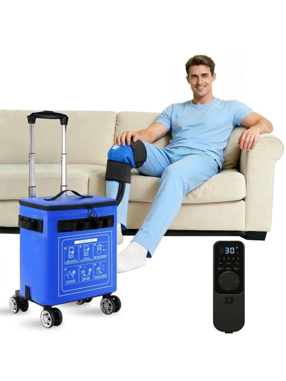 Ice Machine for Knee Surgery, Cold Therapy Machine Hip Shoulder Replacement
